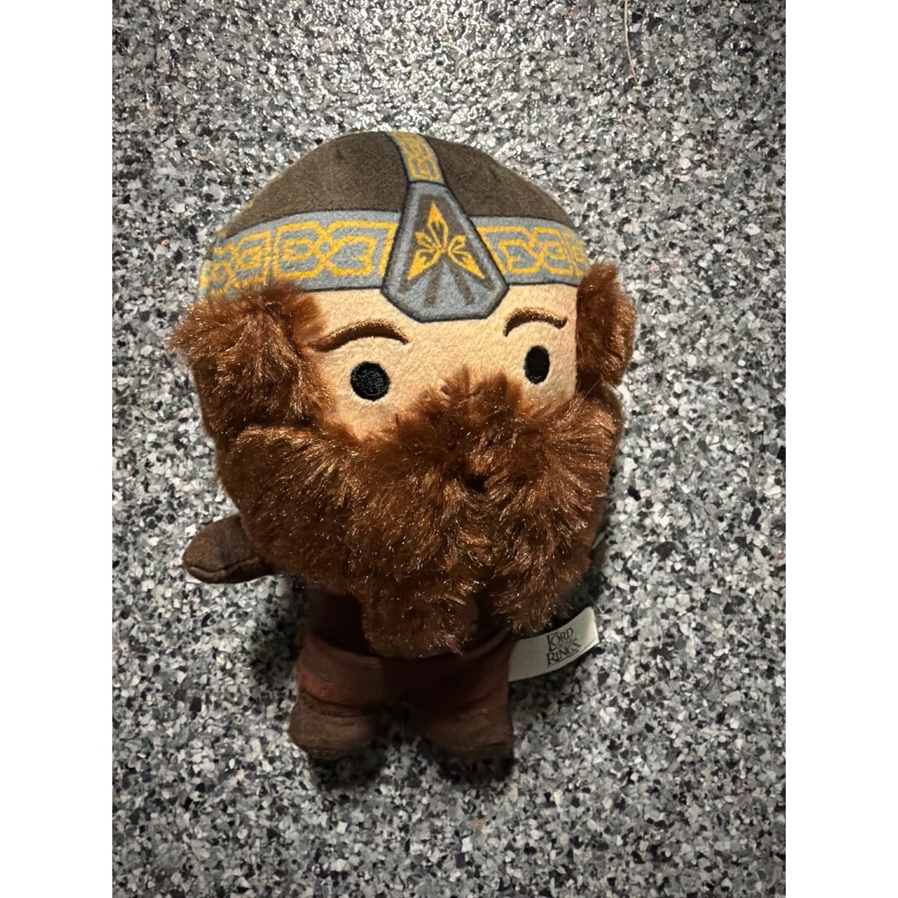 Toy Factory Lord of the Rings Gimli 8 Inch Plush Stuffed Toy Dwarf Warrior